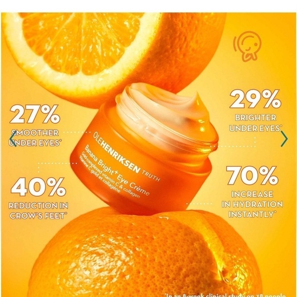 Ole Henriksen Banana Bright Eye cream vitamin c collagen NWT - Picture 2 of 8